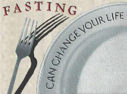 Image of Fasting from physical food strengthens our spiritual life, our life with God, because body and soul are united. Fasting is part of a life spent with God; all the prophets fasted, as did Jesus himself.
