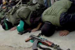 Image of The police confirmed that seven suspects were arrested with heavy weapons on them. Police is still conducting its investigation and does not know who is behind the violence.