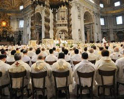 Image of We will also ask the Lord to send us more priests who can fill the Church with the glory of Christ by emptying themselves in his name.