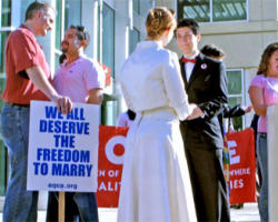 Image of Thirty-two states in the United States have rejected same-sex 'marriage' with 30 states banning the practice through constitutional amendment.