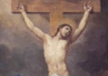 Image of As we stand before the Cross this Good Friday, if we come there in purity of heart as our Blessed Mother clearly beckons us to do with her soft, prayerful hands, we will enter into a mystery of love beyond the world. See the Cross. See the innocent and kind Son of God hanging there, bloodied and battered, fastened to the tree of life with rusted, cruel spikes.