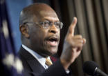 Image of Herman Cain at Press Conference