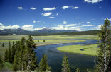 Image of The Super Volcano that rests under Yellowstone National Park is twice as big as scientists previously believed.