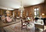Image of The 237-acre Rancho San Carlos estatemain manor-with 12 bedrooms, 10 full bathrooms and three half baths-10 cottages, an English-style pub, a barn and stable, an outdoor stable, a covered arena for horse riding, and over 100 acres of citrus and avocado orchards has been listed for sale for $125 million.
