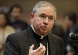 Image of Archbishop Gomez - In granting a legal right for some people to take the lives of others, the Supreme Court in effect decided that human rights are granted by government - not by God. That gives the government the final say - not only in defining what is right and wrong, but also in deciding who gets to live and who does not. There are many injustices in our society, but the most fundamental is the one our society rarely acknowledges - the routine taking of innocent human life every day through abortion.
