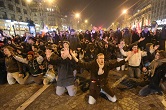 Image of Did you read that these defenders of marriage faced tear gas and clubs from the riot police of the French Socialist regime? They sang La Marseillaise, the French National Anthem, and called for the resignation of the President. Most US news sources did not even report on the Paris March. It was led by a growing movement in France called La Manif  Similar marches have occurred in Taiwan and around the world. 
