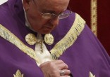 Image of Pope Francis is going on a Lenten retreat.