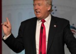 Image of Trump to push religious liberty.