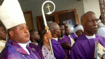 Bishop Peter Ebere Okpaleke was appointed by Pope Benedict XVI in 2013.
