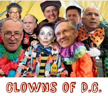 Washington has become a circus because the right and left have become comfortable and agree on one thing: they should all stay in power.