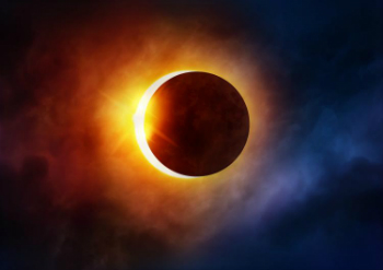 The eclipse has no meaning, other than the Moon passing in front of the Sun from the perspective of a person on Earth.