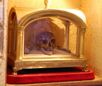 Why do Catholics revere the relics of saints?