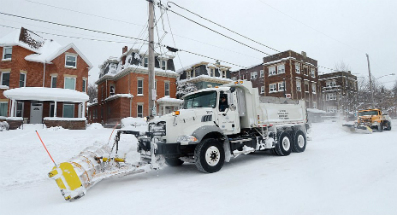 Erie, PA got more than 50 inches of snow in just two days.