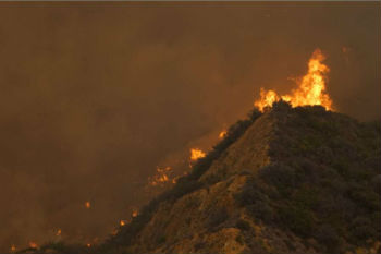 Saddleridge Fire Los Angeles County