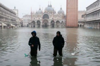 Flooding in Venice