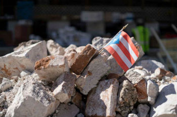 Image of Damage caused by a Jan 7 2020 earthquake in Puerto Rico
