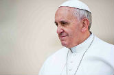 Image of Papal visit draws near and security tightens.