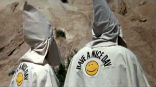 Image of Klansman or priest? Students had a hard time telling the difference. 