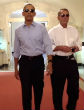 Image of Obama thinks he's a comedian, but some matters are too serious to joke about. 