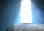 Image of The empty tomb and the neatly folded burial cloths point to us that Jesus is physically alive.  His crucified body has been transformed.  What lesson is he teaching us by keeping his wounds intact? 