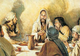 Image of Jesus Christ has loved us to the very end. There is great spiritual profit to be found in meditating on those words. 