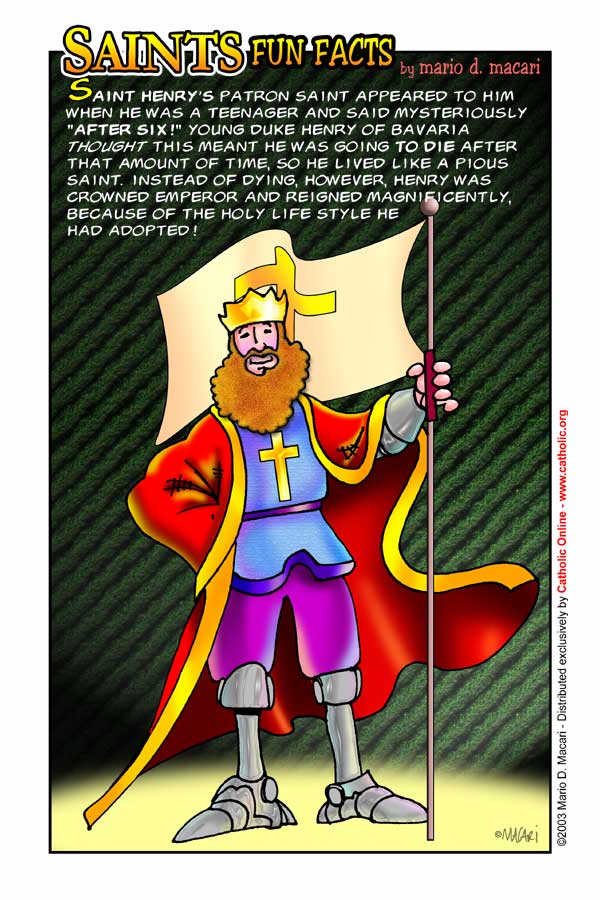 St. Henry Saints Fun Facts for St. Henry
