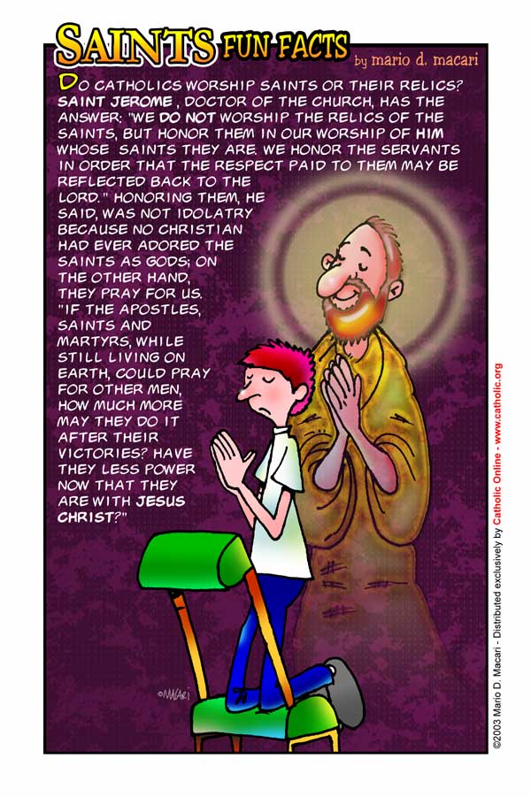 Saints Fun Facts for St. Jerome